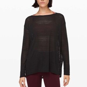 Lululemon Back in Action Long Sleeve *Sheer